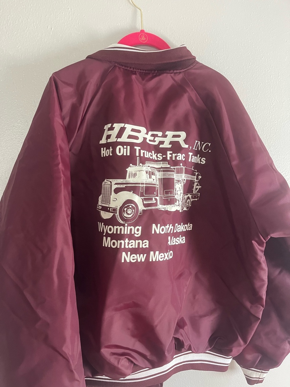 Vintage 80’s Bomber Trucker Jacket